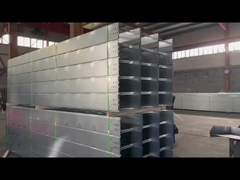 Silberne Leiter-Typ Kabeltheater Biegen Tees Kreuzungen für Korrosionsbeständigkeit und Feuerbeständigkeit