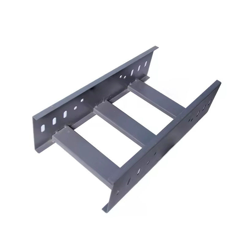 Verzinkte Stahlkabelleiter-Tray Custom Silber Finish Kabel-Tray für Organisation
