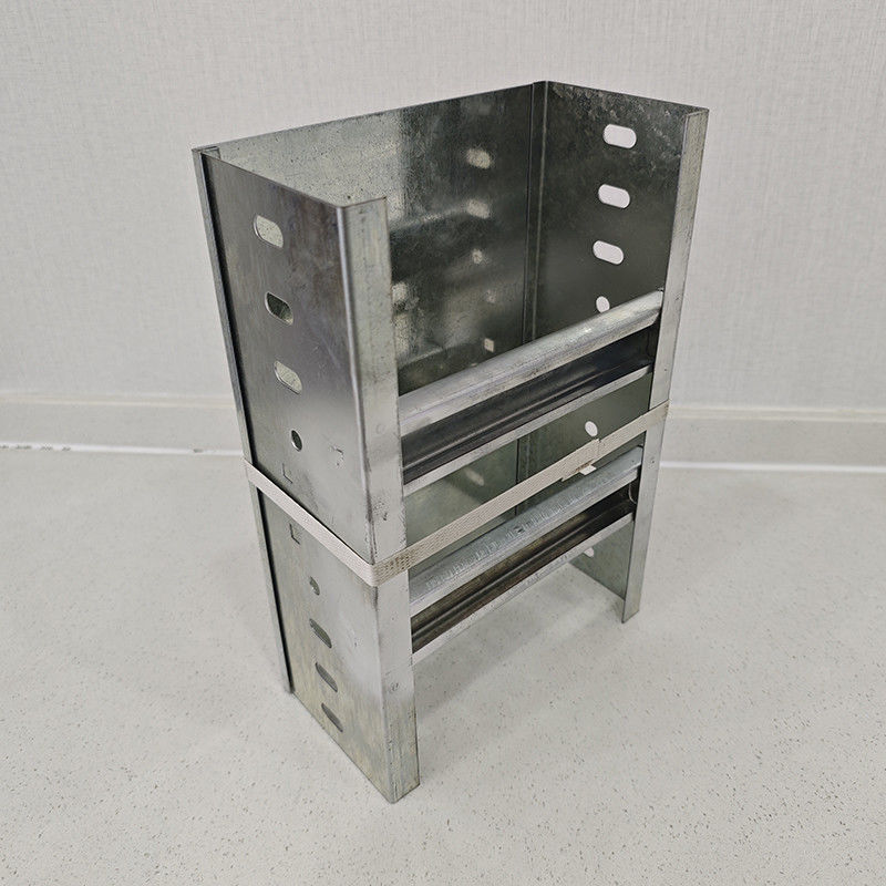 Geflügelte Silber-Edelstahl-Kabel-Bett ISO9001 Leichte Installation Korrosionsbeständig