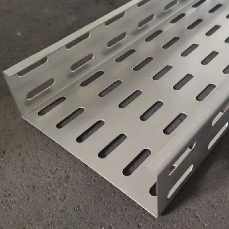 Schwerlast-Wandmontage Silber-Industrie-Kabel-Tray mit einfachem Installationsprozess