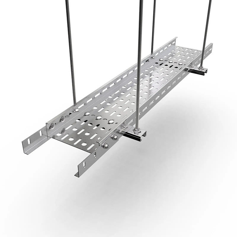 Leichtgewichtige Aluminium-Kabel-Tray mit einfacher Installation Pulver beschichtet Endfeuerbeständigkeit