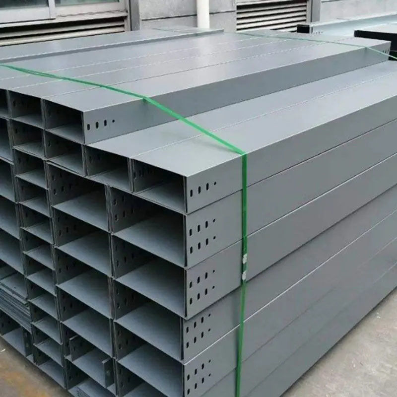 Anpassbares Stahlkabelfach mit korrosionsbeständiger Verzinkter Oberfläche ISO 9001 Zertifizierung
